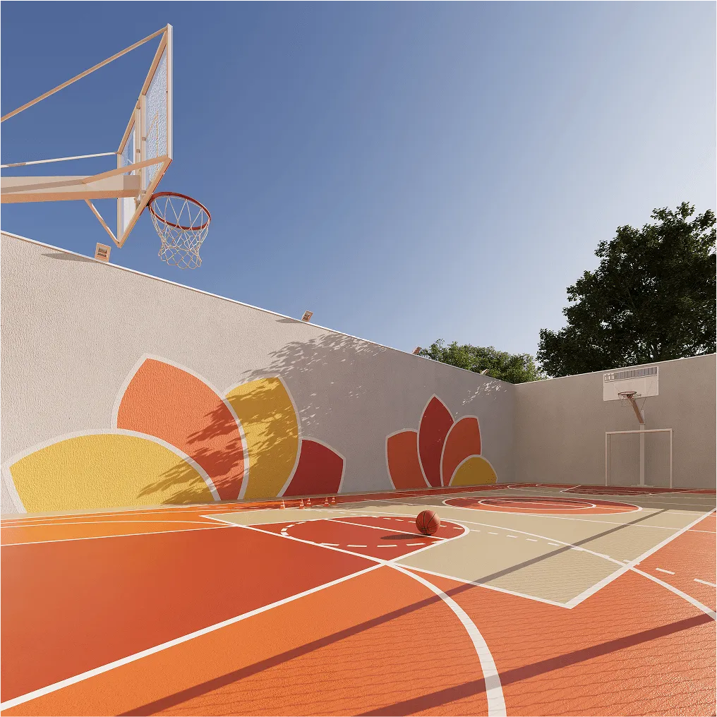 GRP Construtora | Construtora em Maringá - PR - Quadra poliesportiva